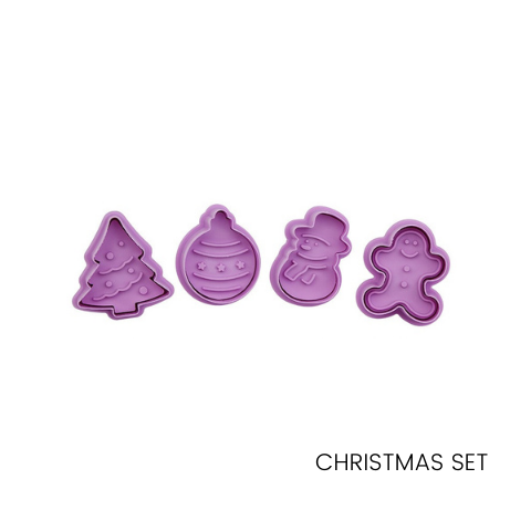 Christmas 3D Cookie Perfect Cutter Set