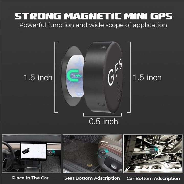 Oveallgo™ EasyFind Mini Magnetic GPS Tracker