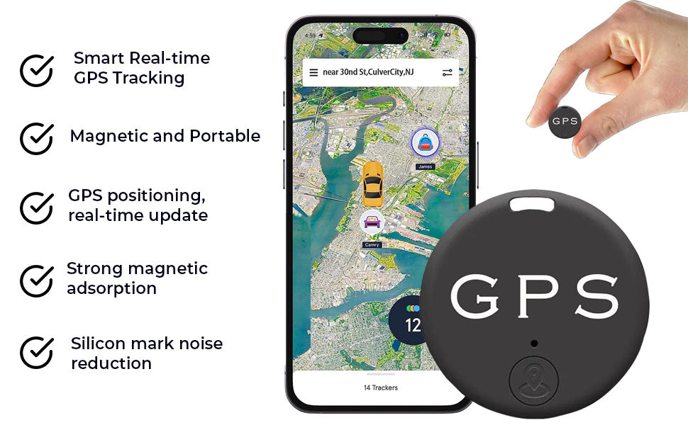 Oveallgo™ EasyFind Mini Magnetic GPS Tracker